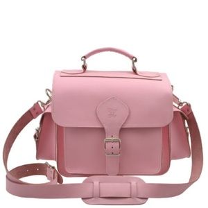 SALE-GRAFEA LEATHER CAMERA BAG (PINK)-99.99% NEW
